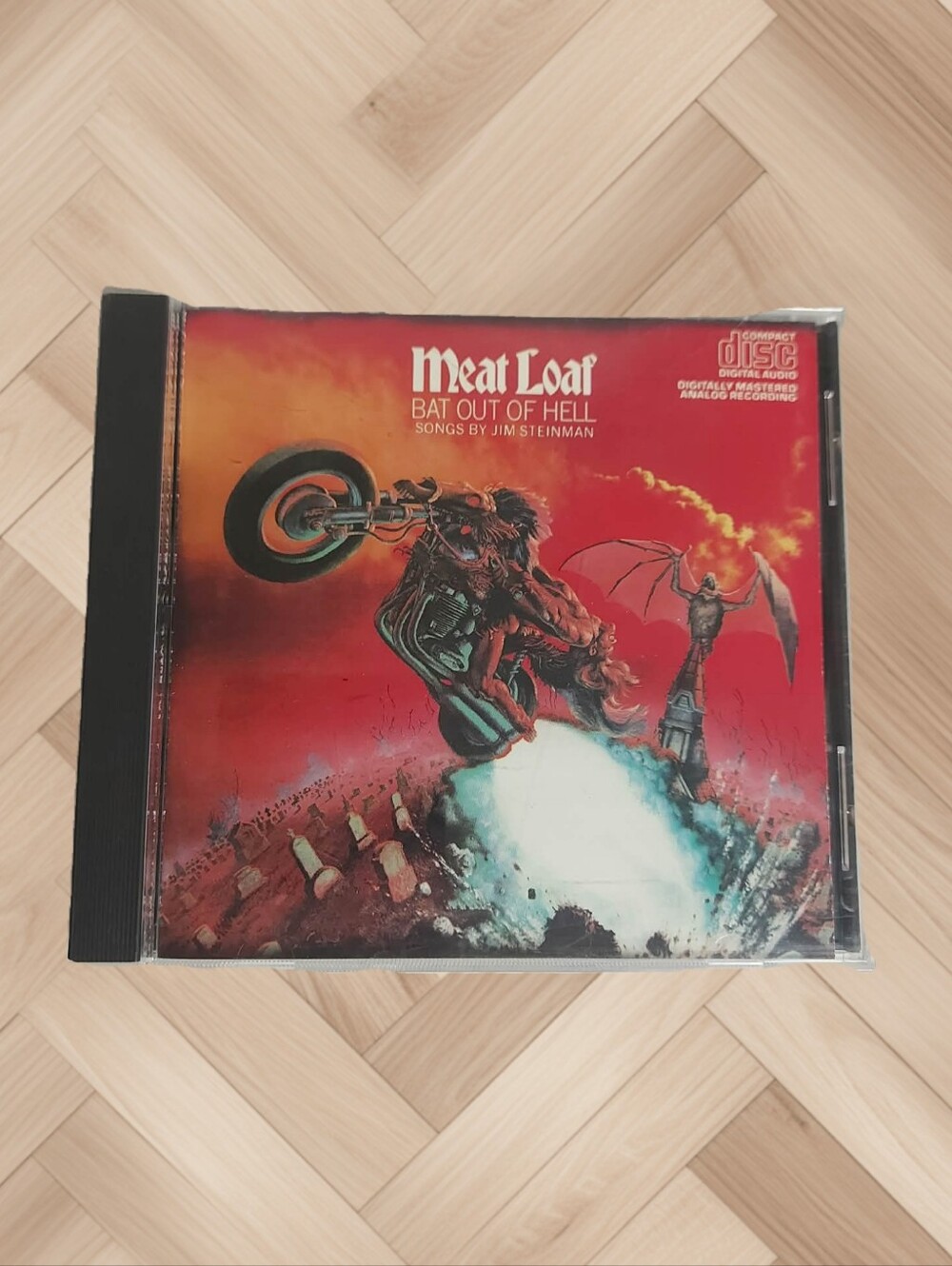 🎸 Meat Loaf - Bat Out Of Hell CD (Epic Records) 🏍️🔥
